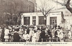 La cour du patronage