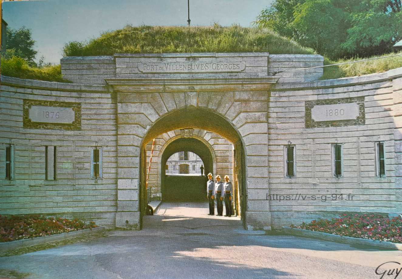 Le fort (construction 1876-1879) des Sapeurs Pompiers de Paris, l