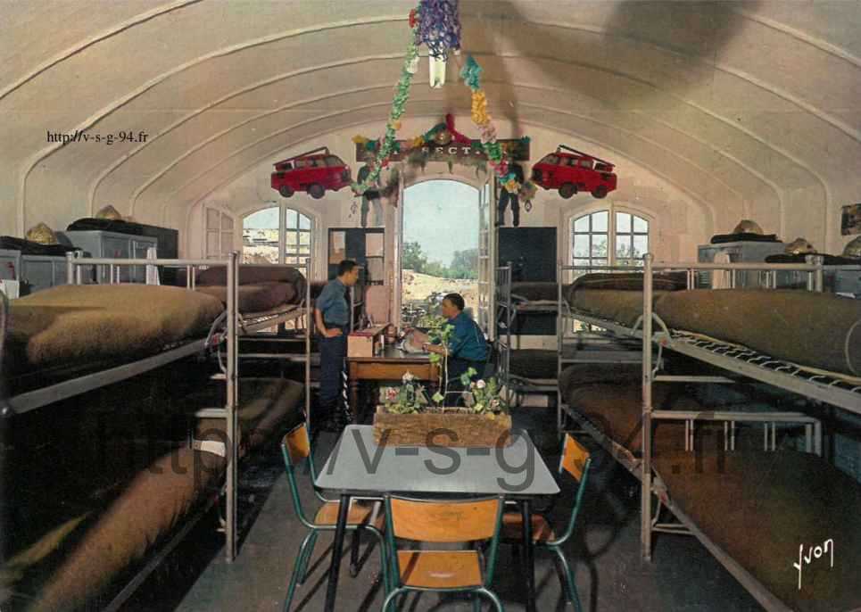 Le fort (construction 1876-1879) des Sapeurs Pompiers de Paris