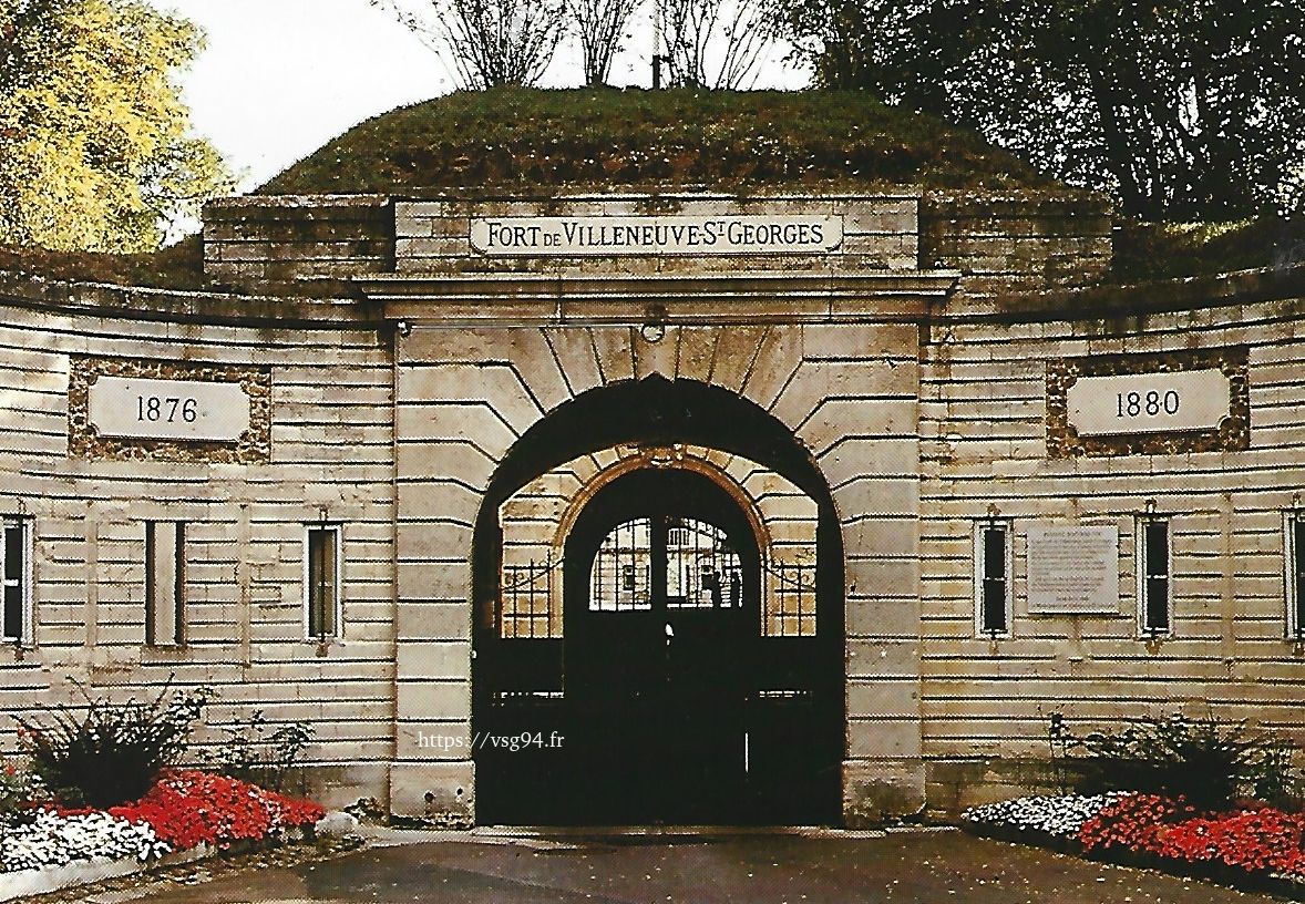 Le fort (construction 1876-1879) des Sapeurs Pompiers de Paris, l