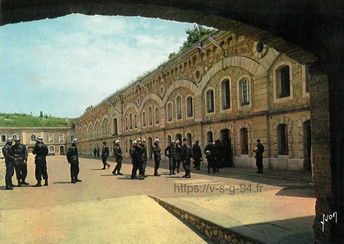 Le fort (construction 1876-1879) des Sapeurs Pompiers de Paris