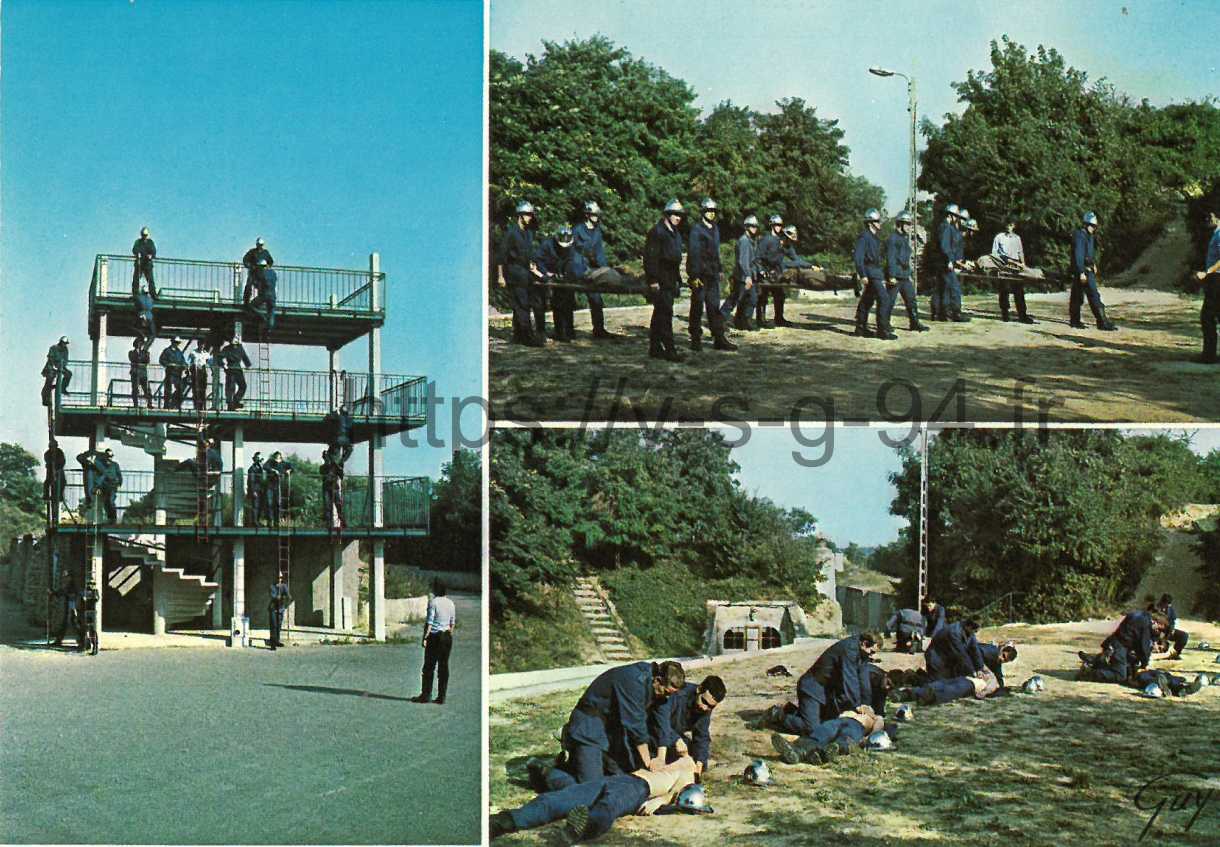 Le fort (construction 1876-1879) exercices de sauvetage et de secourisme