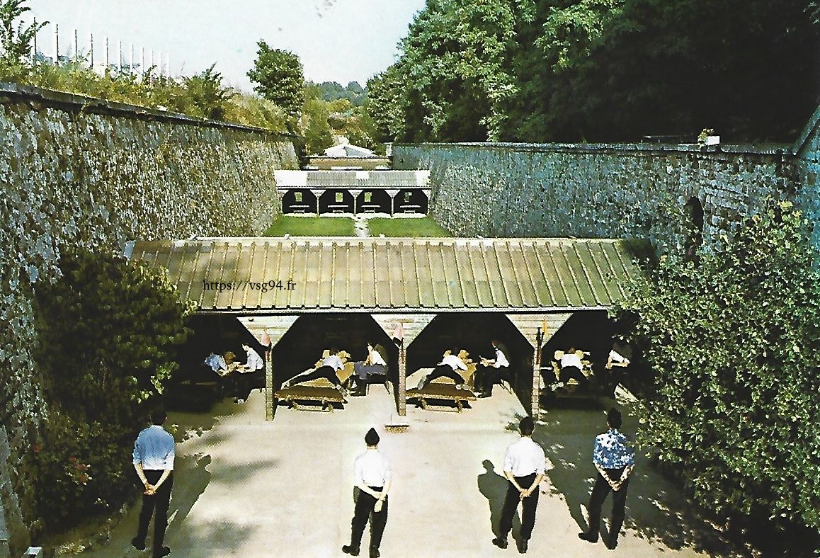 Le fort (construction 1876-1879) des Sapeurs Pompiers de Paris, le stand de tir