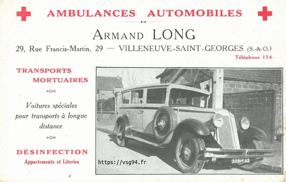 Ambulance à Villeneuve Saint-Georges