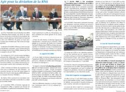 Agir pour la déviation de la RN 6