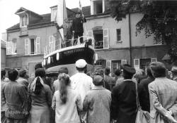 tournage de Le drapeau noir flotte sur la marmitte à Triage.
