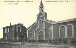 l'église Notre Dame de Lourdes