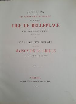 Le fief de Belleplace