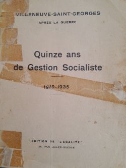 Livre de la municipalité