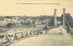Le pont suspendu