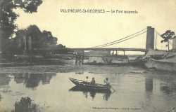 Le pont suspendu