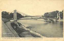 Le pont suspendu