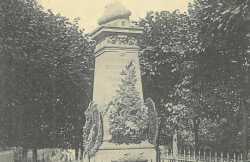 Le monument dédié aux morts de la guerre de 1870