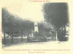 Le monument dédié aux morts de la guerre de 1870