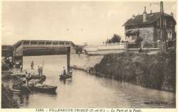 L'entrée du canal depuis la Seine