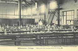 Triage, réfectoire des ateliers du PLM